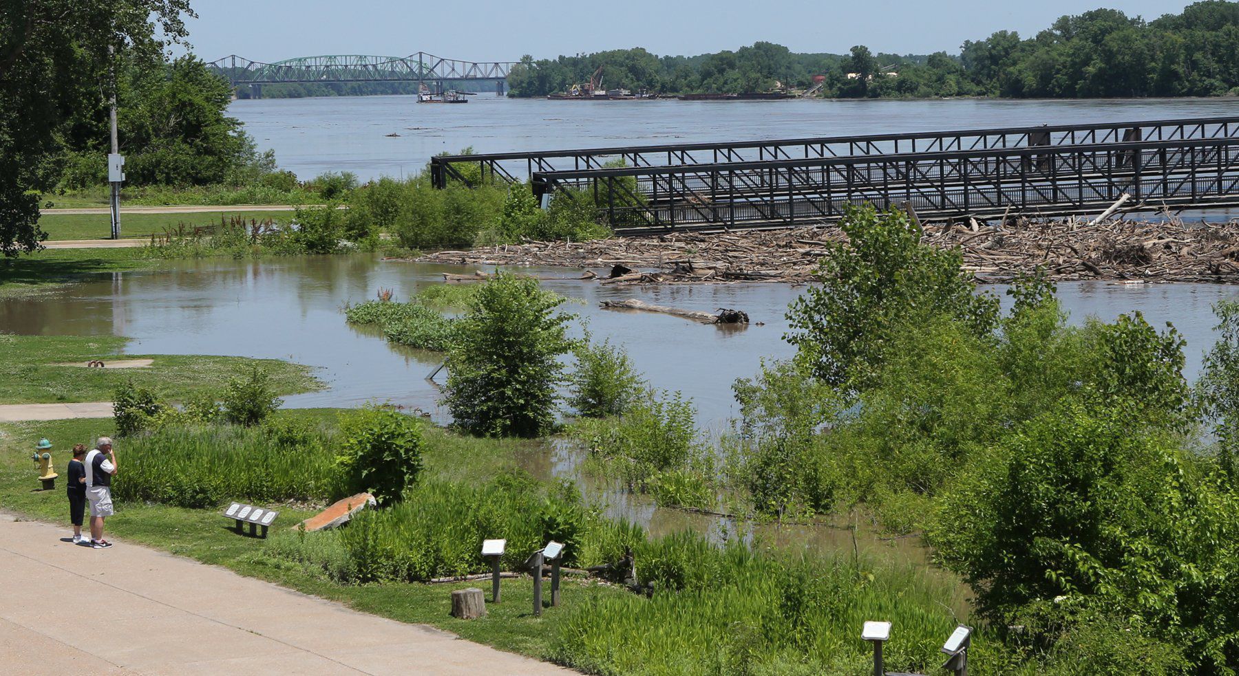 View from Lewis and Clark Boat House
